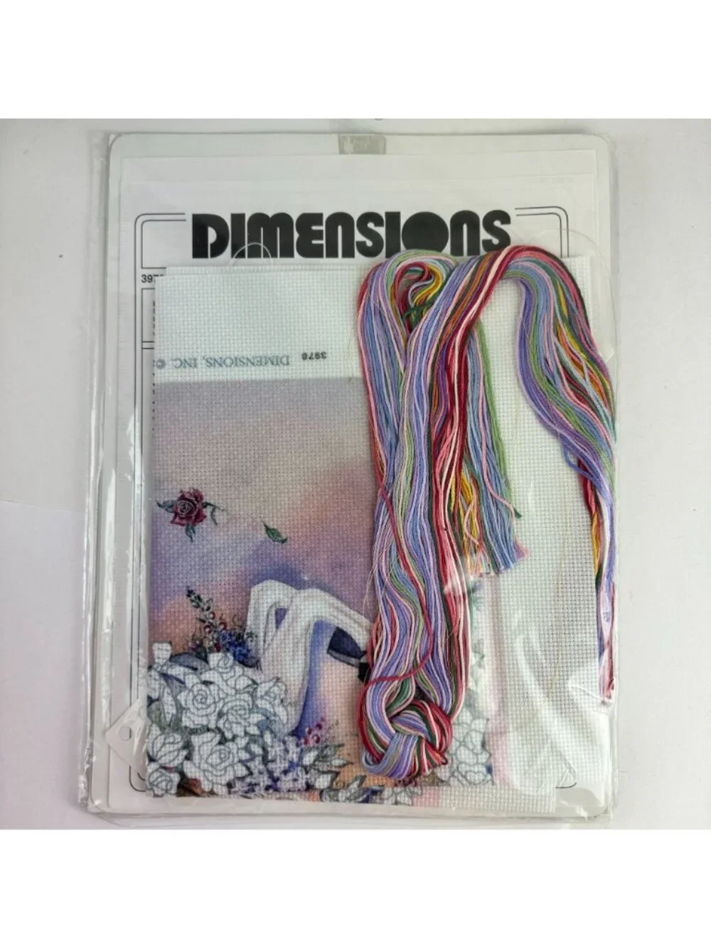 Dimensions No Count Cross Stitch Kit Floral Carousel Horse 3978